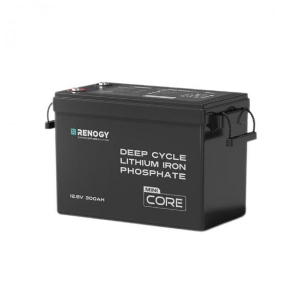 Renogy® Core MINI 12V 300Ah LiFePO4 baterija